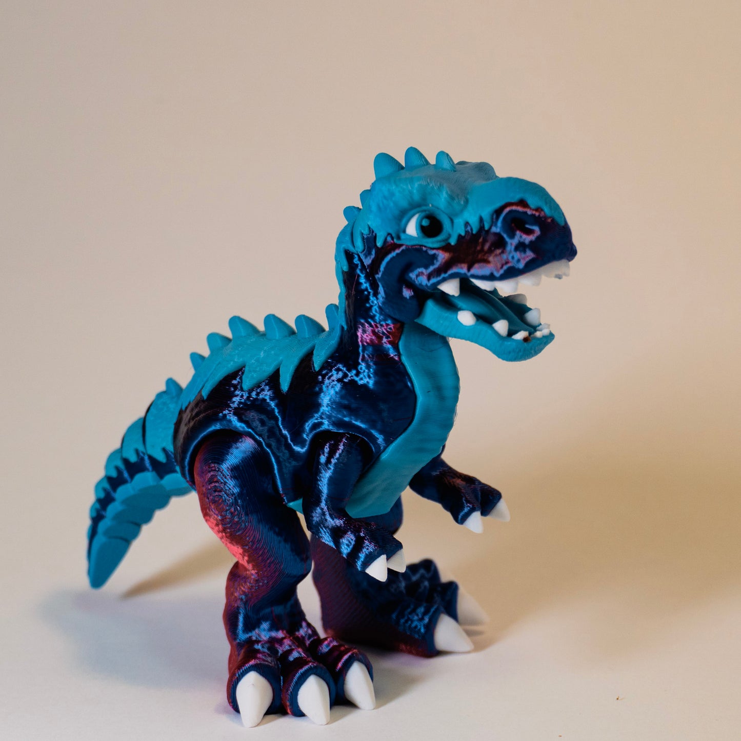 Tri-Color Articulated T-Rex