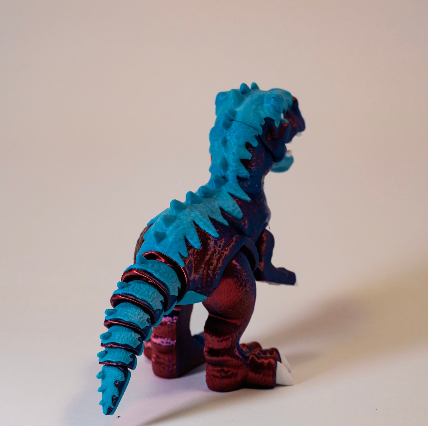 Tri-Color Articulated T-Rex